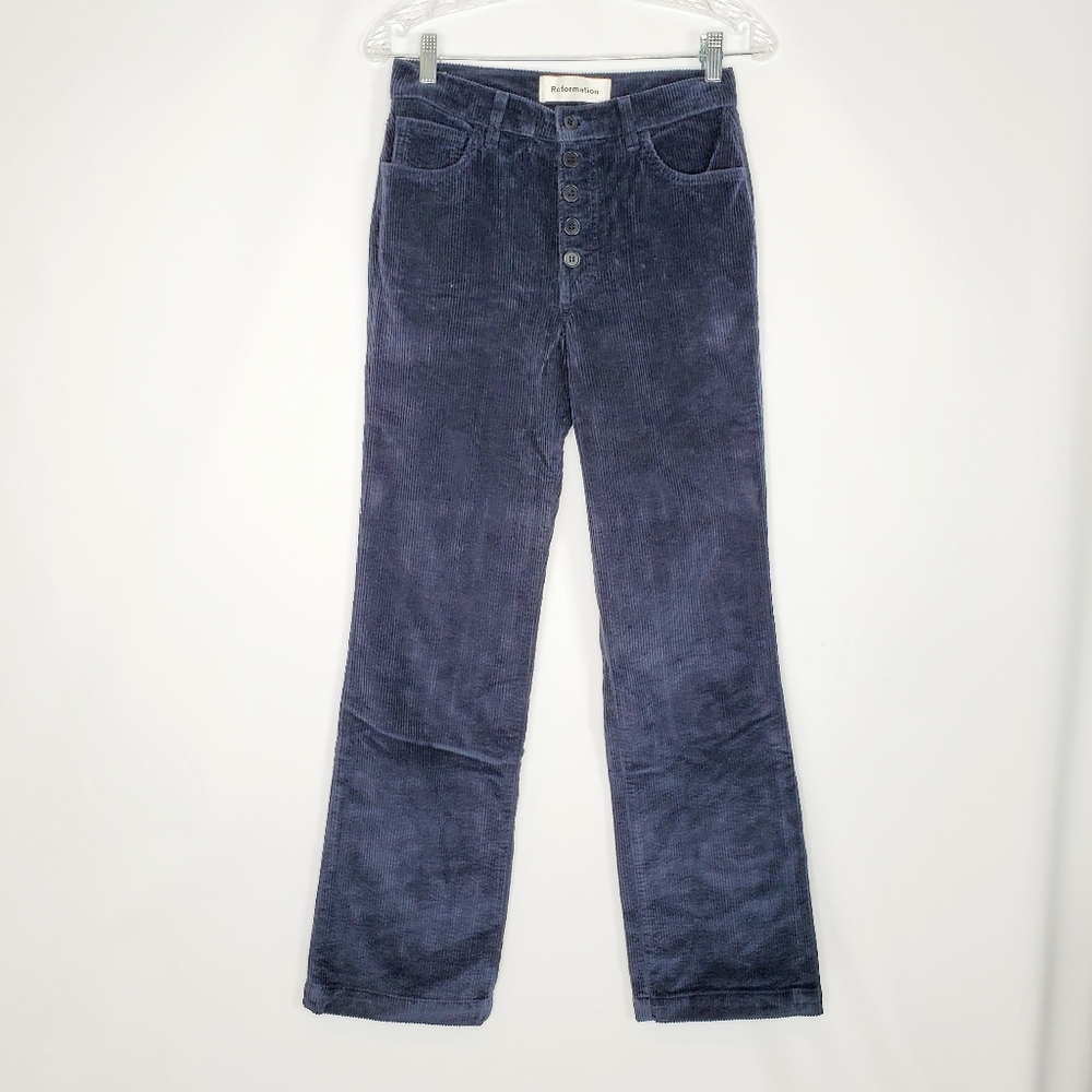 Reformation Petite Winnie  Corduroy pants 26